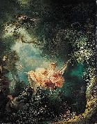 Jean-Honore Fragonard The Swing painting